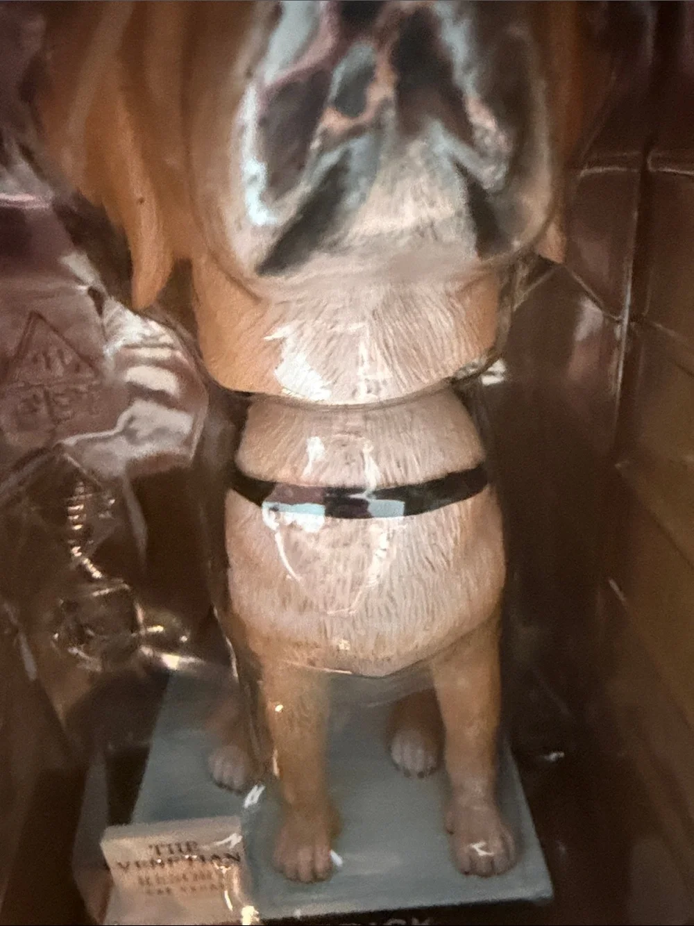 Vegas golden knights K9 Team Dog Figure - Brown